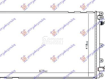 HLADNJAK MOTORA DODATNI HIBRID za Opel Ampera od 2011. do 2025. god.