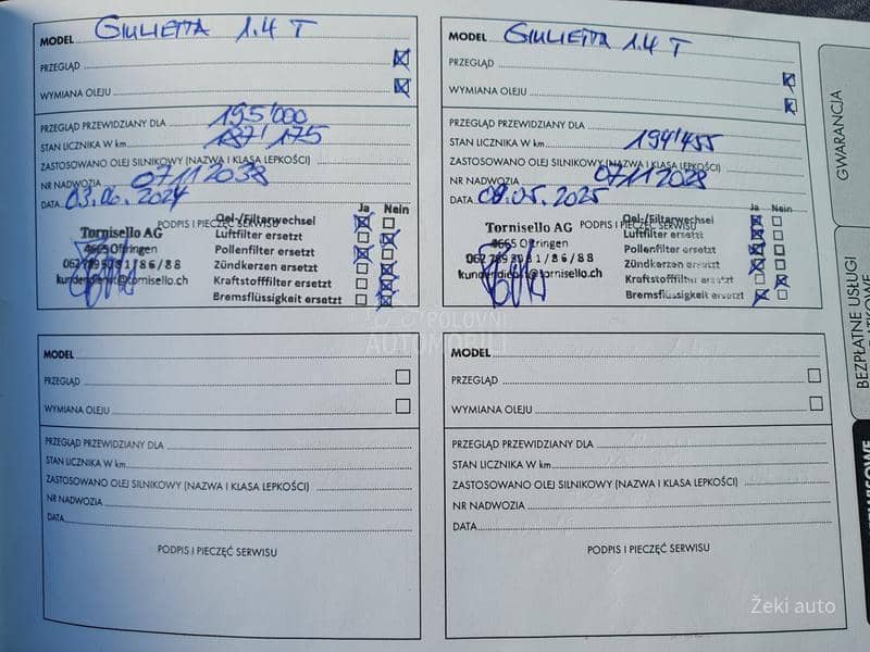 Alfa Romeo Giulietta 1.4TB CH