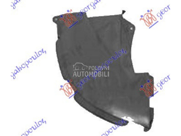 ZASTITA MOTORA ISPOD BRANIKA B za Peugeot 607 od 2000. do 2007. god.