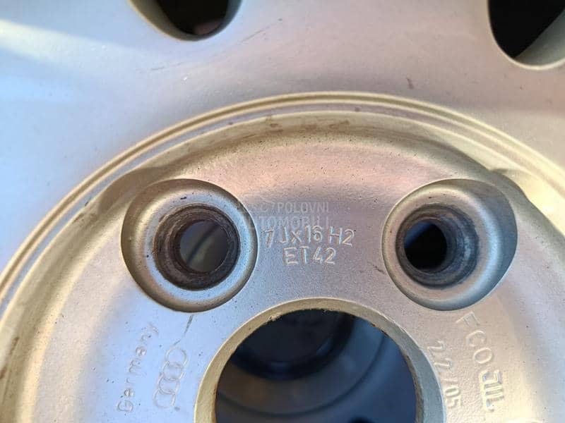 Aluminijumske felne Audi VW 16" 5 x 112