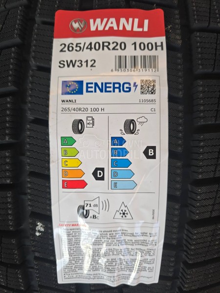 Wanli 265/40 R20 Zimska