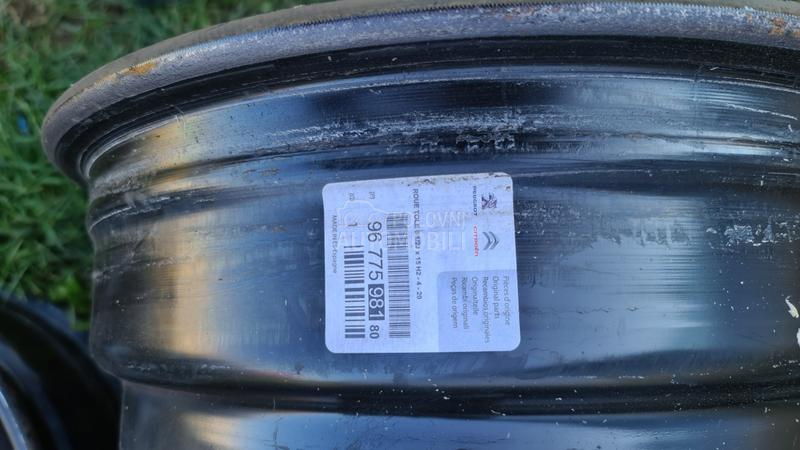 Čelične felne Citroen 15" 4 x 108