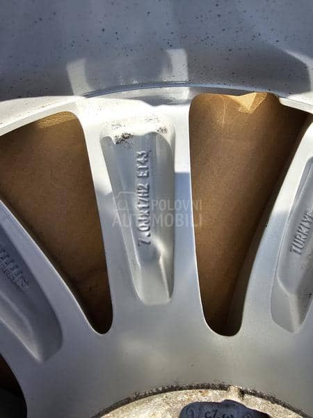 Aluminijumske felne vw 17" 5 x 112