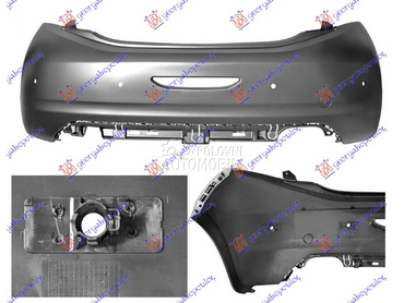 ZADNJI BRANIK PM (4 PDC SENZOR za Peugeot 208 od 2012. do 2015. god.