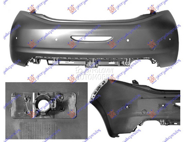 ZADNJI BRANIK PM (4 PDC SENZOR za Peugeot 208 od 2015. do 2019. god.