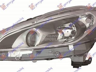 FAR ELEKTRICNI (H7/H7) SA LED za Peugeot 208 od 2015. do 2019. god.