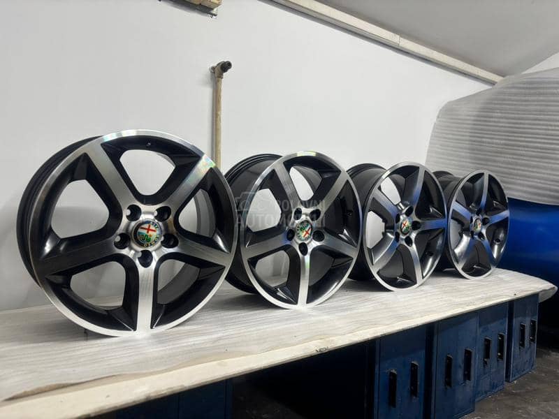 Aluminijumske felne alfa romeo 17" 5 x 110