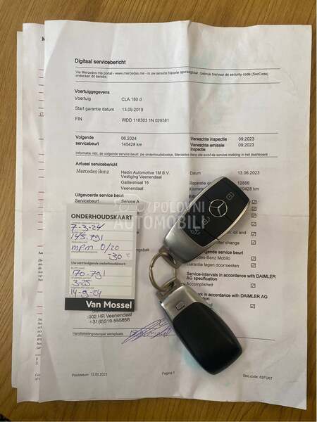 Mercedes Benz CLA 180 CDI AUT AMB