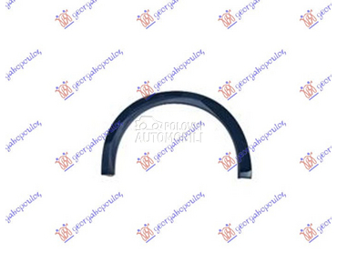 RUB PLASTICNI ZADNJEG BLATOBRA za Peugeot 208 od 2023. do 2025. god.