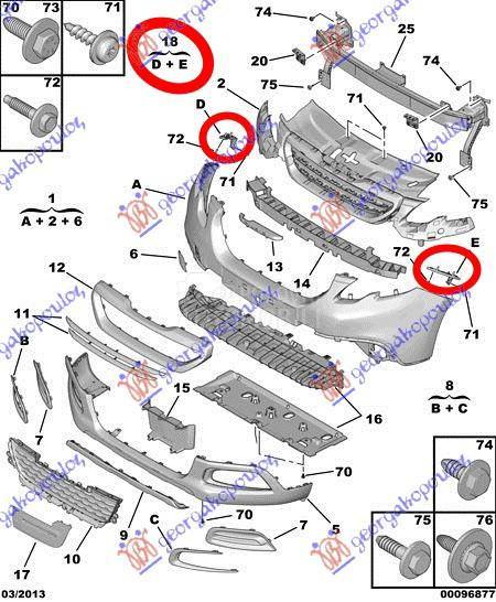 NOSAC PREDNJEG BRANIKA BOCNI P