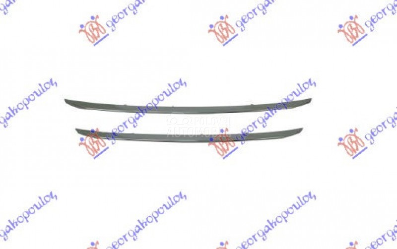 LAJSNA PVC MASKE HROM (SET 2 K