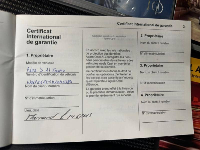 Opel Astra J 1.4T AUT/XEN/NAV CH