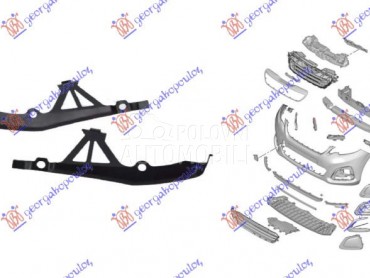 NOSAC PREDNJEG BRANIKA BOCNI P za Peugeot 108 od 2014. do 2025. god.