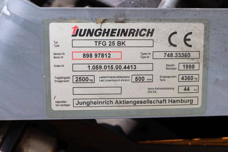 Jungheinrich TFG425BK