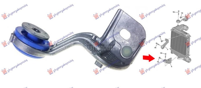 NOSAC HLADNJAKA INTERKULERA GO