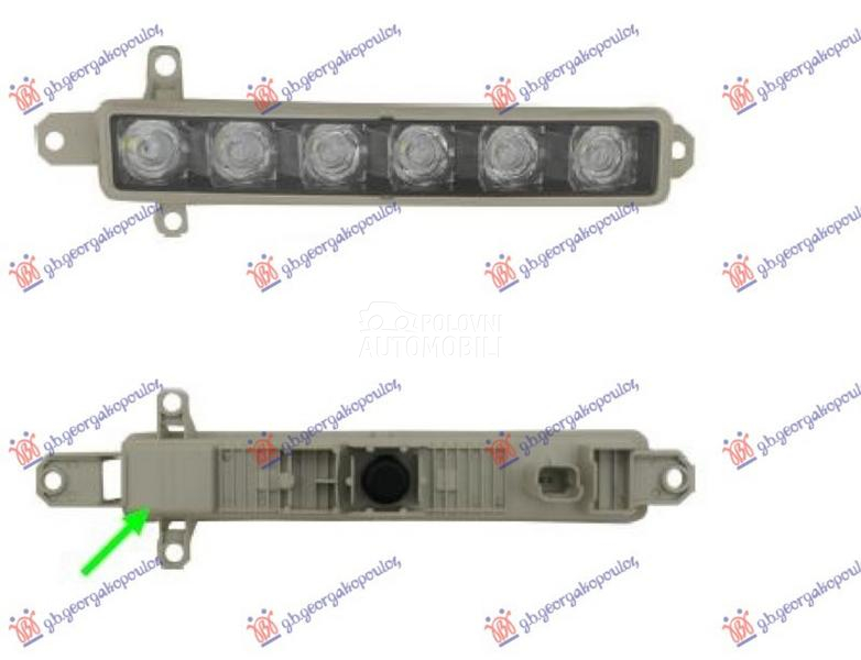 DNEVNO SVETLO LED ZATAMNJENO