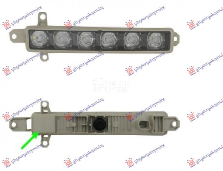 DNEVNO SVETLO LED ZATAMNJENO