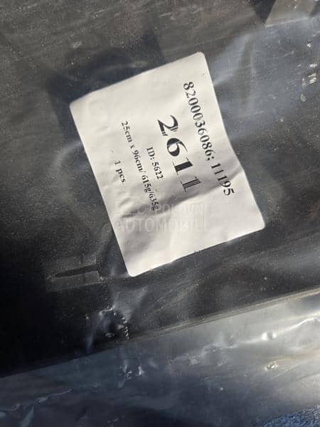 Desna suvozačeva lajsna trafik