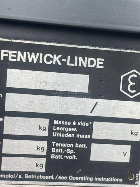 Linde H 25