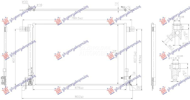 HLADNJAK KLIME 3.0 BENZIN / 4.