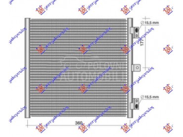 HLADNJAK KLIME 3.0/3.4/3.8 BEN za Porsche Cayman od 2016. do 2025. god.
