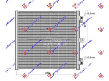 HLADNJAK KLIME 3.0/3.4/3.8 BEN za Porsche Boxster od 2016. do 2025. god.