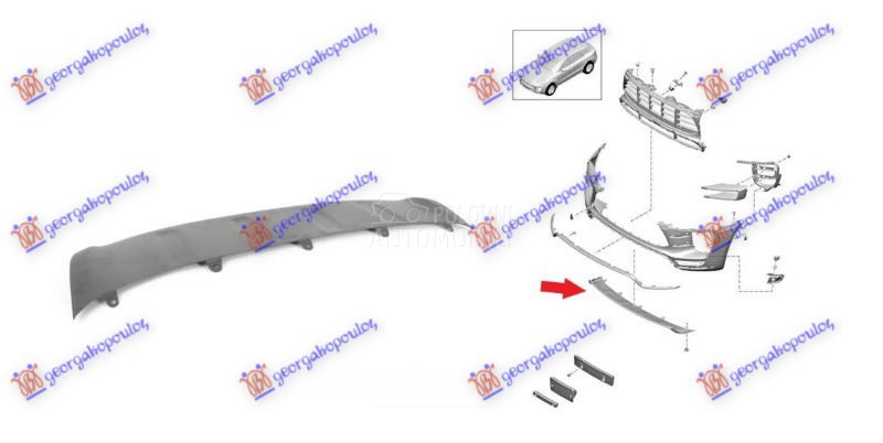 SPOJLER PREDNJEG BRANIKA (DONJ