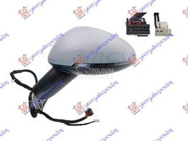 RETROVIZOR ELEKTRICNI SA GREJA za Porsche Macan od 2014. do 2018. god.