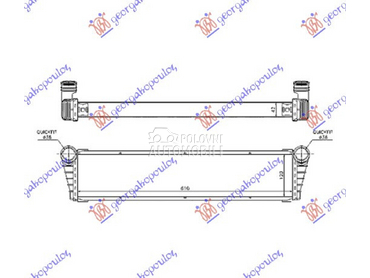 HLADNJAK MOTORA 2.9-S/3.2-S/3. za Porsche 911 od 2005. do 2010. god.