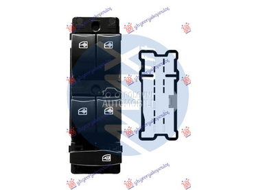 PREKIDAC U PREDNJIM VRATIMA (4 za Renault Koleos od 2008. do 2011. god.