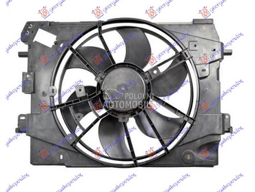 VENTILATOR KOMPLET (BENZIN/DIZ za Renault Captur od 2013. do 2017. god.
