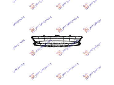 CENTRALNA RESETKA za Renault Megane od 2014. do 2016. god.