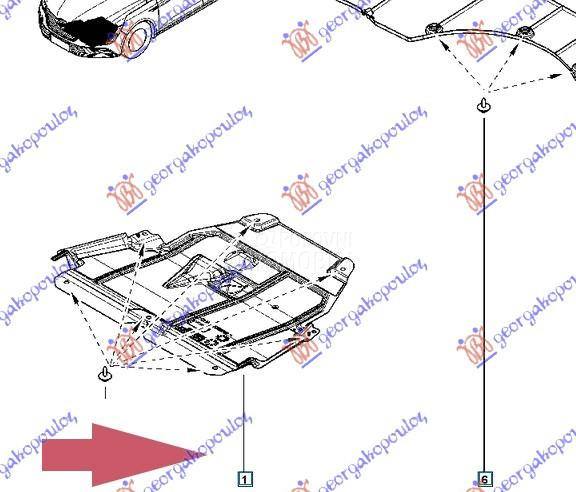 ZASTITA MOTORA PLASTICNA (A KV