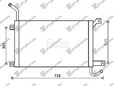 HLADNJAK MOTORA DODATNI 4.2 SU za Land Rover Range Rover Sport od 2005. do 2013. god.