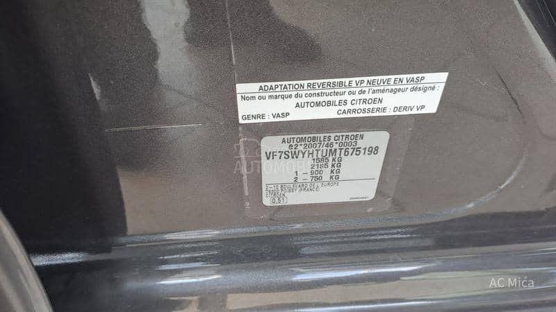 Citroen C3 1.5 BLU NAV LED USB