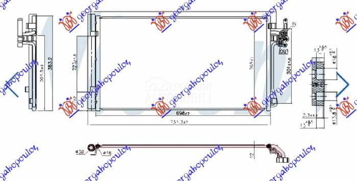 HLADNJAK KLIME 2.0 T-L4 BENZIN