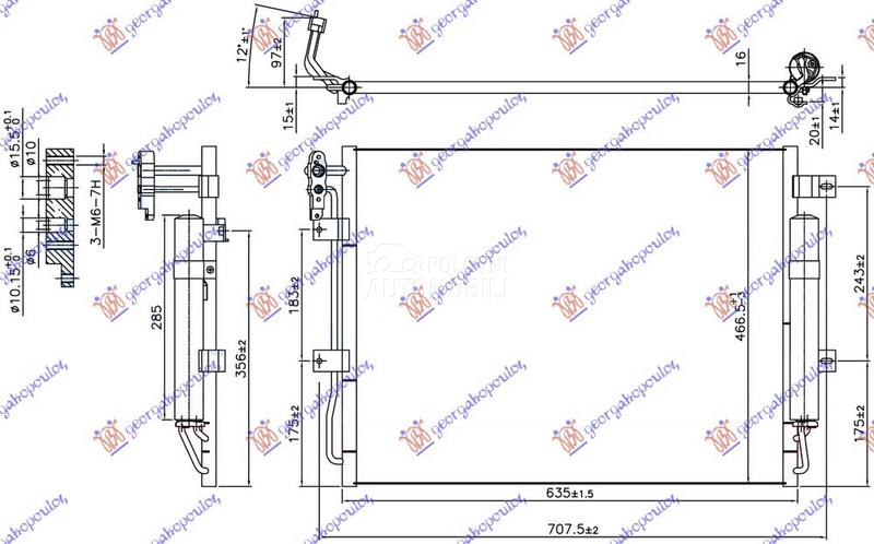 HLADNJAK KLIME 3.0 TD DIZEL (6