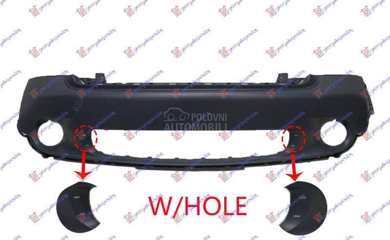 PREDNJI BRANIK PM (OTVORI ZA L