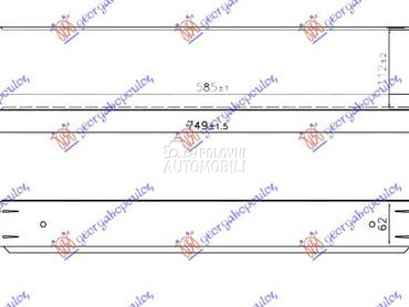 HLADNJAK INTERKULERA 1.2-1.5 T za MINI Cooper od 2014. do 2021. god.