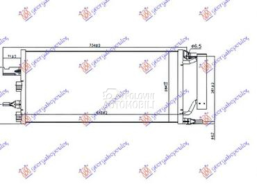 HLADNJAK KLIME 2.0 TURBO S JCW za BMW X1 od 2019. do 2022. god.