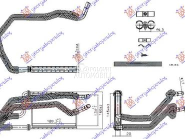 GREJAC KABINE (ZADNJI DEO) (13 za Land Rover Discovery od 2016. do 2021. god.