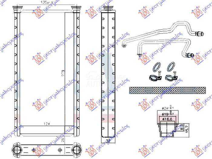 GREJAC KABINE (124x280x26)