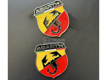 Znak za krilo Abarth - par za Fiat 124, Ostalo, Talento ...