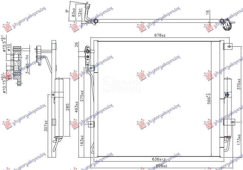 HLADNJAK KLIME 3.0/5.0 BENZIN