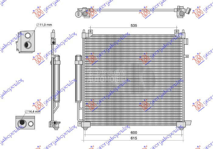 HLADNJAK KLIME 2.0 Si4 BENZIN