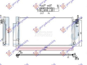 HLADNJAK KLIME 2.0 BENZIN - 2. za Land Rover Discovery Sport od 2019. do 2025. god.