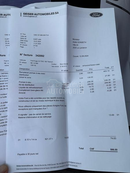 Ford Kuga 2.0 TDCi Titanium