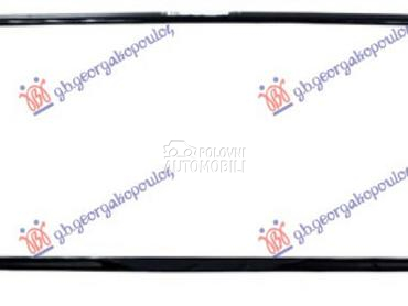 OKVIR PVC MASKE CRNI za MINI Cooper od 2021. do 2024. god.