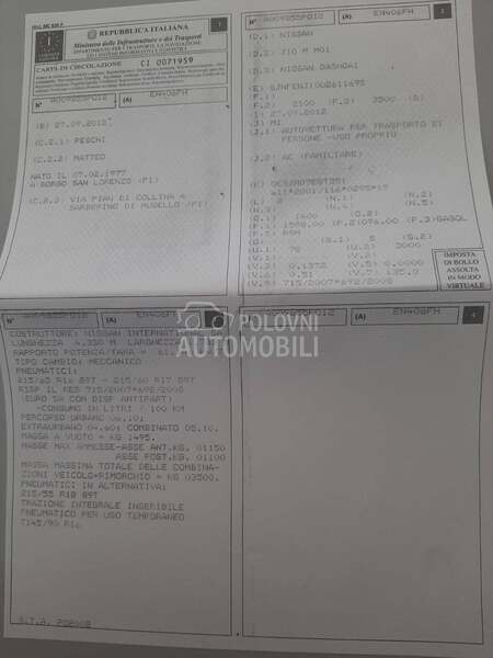 Nissan Qashqai 1.6DCI SAMO 129 000