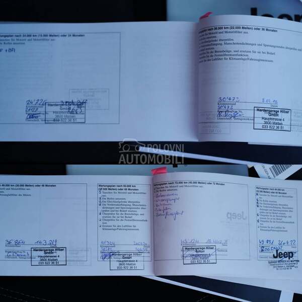 Jeep Cherokee 2.0MJET 63000 4x4CH